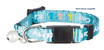Trixie Halsband Kat Junior Kitten Kitty Cat Assorti halsbanden lijnen nylon