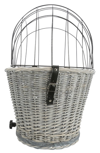 Trixie Fietsmand Bagagedrager Met Rooster Grijs outdoor 55x35x49 cm