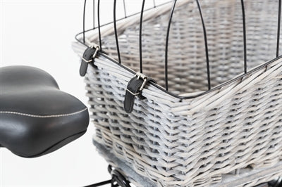 Trixie Fietsmand Bagagedrager Met Rooster Grijs outdoor 55x35x49 cm