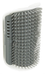 Trixie Massageborstel Muur Hoek Grijs kammen borstels 8x13 cm