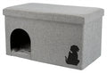 TRIXIE KATTENHUIS KIMY GRIJS 70X40X40 CM