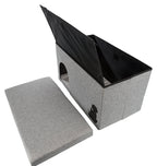 Trixie Kattenhuis Kimy Grijs kattenmand 70x40x40 cm