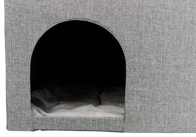Trixie Kattenhuis Kimy Grijs kattenmand 70x40x40 cm