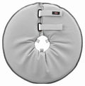 TRIXIE BESCHERMKRAAG SCHUIMRUBBER GRIJS M 38-42X21,5 CM