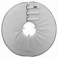 TRIXIE BESCHERMKRAAG SCHUIMRUBBER GRIJS XL 60-64X29 CM