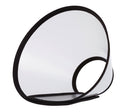 TRIXIE BESCHERMKRAAG MET KLITTENBAND KUNSTSTOF TRANSPARANT 30-37X14 CM