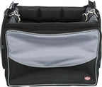 Trixie Fietsmand Voor Aan Stuur Nylon Zwart / Grijs outdoor 41x26x26 cm