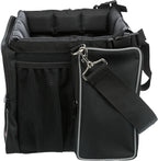Trixie Fietsmand Voor Aan Stuur Nylon Zwart / Grijs outdoor 41x26x26 cm