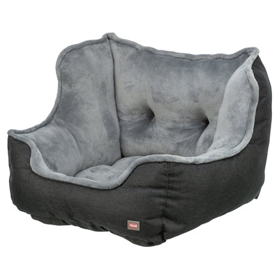 Trixie Autostoel Zwart / Grijs outdoor