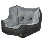 Trixie Autostoel Zwart / Grijs outdoor