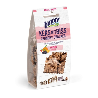 BUNNY NATURE CRUNCHY CRACKER FRUIT 50 GR
