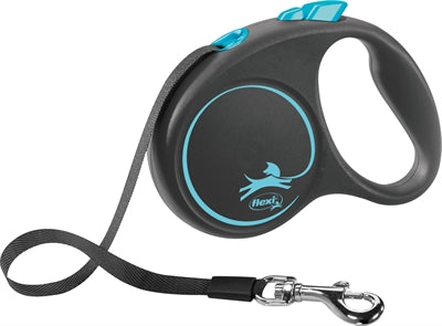 FLEXI ROLLIJN BLACK DESIGN TAPE BLAUW S 5 MTR TOT 15 KG