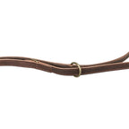 Trixie Hondenriem Rustic Verstelbaar Vetleer Donkerbruin hondenhalsband