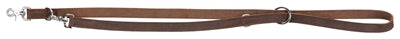 Trixie Hondenriem Rustic Verstelbaar Vetleer Donkerbruin hondenhalsband