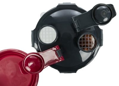 Trixie Waterfles / Voerfles Inclusief Reisbak Kunststof / Silicone outdoor 2x350 ml 11x11x23 cm