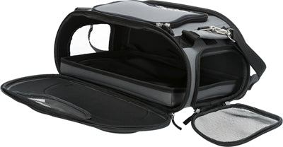 Trixie Hondentas Vliegtuigtas Wings Grijs / Zwart 46x28x23 cm