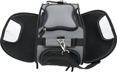 Trixie Hondentas Vliegtuigtas Wings Grijs / Zwart 46x28x23 cm