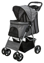 Trixie Hondenbuggy Grijs hondenbench transportbox 47x80x100 cm Tot 15 kg