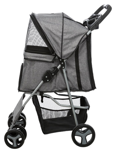 Trixie Hondenbuggy Grijs hondenbench transportbox 47x80x100 cm Tot 15 kg