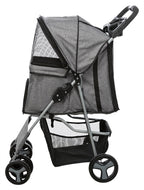 Trixie Hondenbuggy Grijs hondenbench transportbox 47x80x100 cm Tot 15 kg