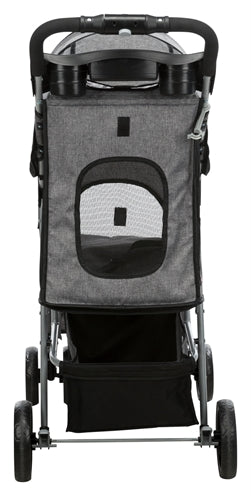 Trixie Hondenbuggy Grijs hondenbench transportbox 47x80x100 cm Tot 15 kg