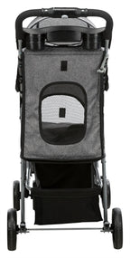 Trixie Hondenbuggy Grijs hondenbench transportbox 47x80x100 cm Tot 15 kg