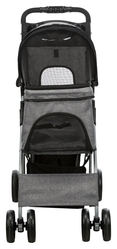 Trixie Hondenbuggy Grijs hondenbench transportbox 47x80x100 cm Tot 15 kg