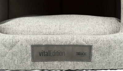 Trixie Hondenmand Huis Noah Vitaal Schuimrubber Lichtgrijs 43x40x45 cm