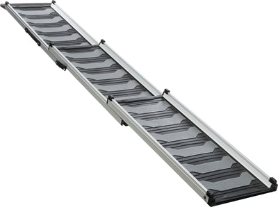 TRIXIE LOOPPLANK TELESCOPISCH TOT 90 KG ZWART / GRIJS 78-175X40 CM