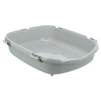 Trixie Kattenbak Primo XXL Top Met Kap Grijs / Wit 71x56x47 cm