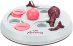 Trixie Cat Activity Flip Board Bes / Roze / Lichtgrijs kattenspeelgoed 23x23 cm