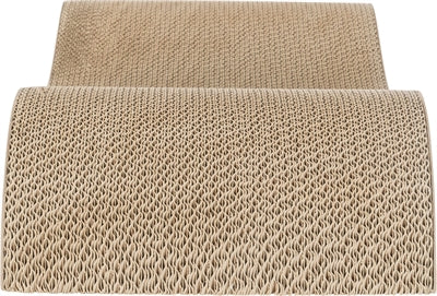 Trixie Krabmat Karton XXL Golf Grijs krabpaal 64x37x11 cm