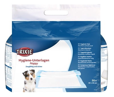 Trixie Nappy Puppy Pads hondenpoepzakjes 60x60 cm 50 st