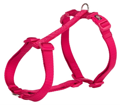 TRIXIE HONDENTUIG PREMIUM H-TUIG FUCHSIA 42-60X1,5 CM