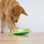 Nina Ottosson Wobble Bowl Groen hondenspeelgoed 30x30x9 cm