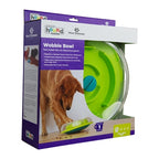 Nina Ottosson Wobble Bowl Groen hondenspeelgoed 30x30x9 cm
