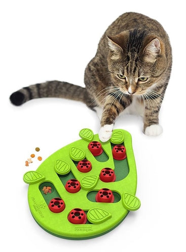Nina Ottosson Puzzle & Play Buggin Out Groen kattenspeelgoed 35x26x4 cm