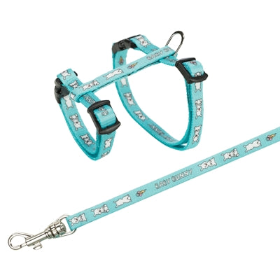 Trixie Konijnentuig Met Riem Baby Bunny Assorti halsbanden lijnen nylon 20-33x0,8+125 cm