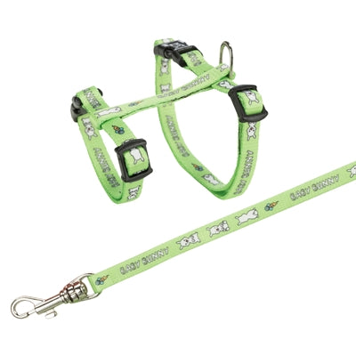 Trixie Konijnentuig Met Riem Baby Bunny Assorti halsbanden lijnen nylon 20-33x0,8+125 cm