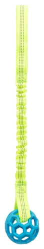 Trixie Bungee Tugger Met Bal Assorti hondenspeelgoed 9x9X48 cm