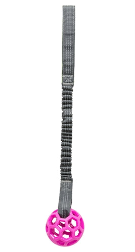 Trixie Bungee Tugger Met Bal Assorti hondenspeelgoed 9x9X48 cm