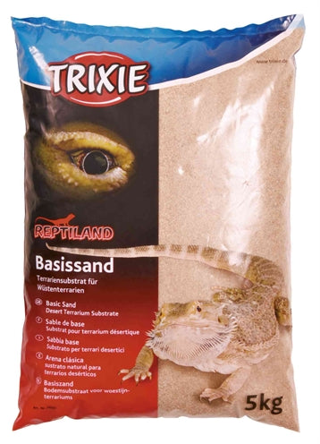Trixie Reptiland Basiszand Voor Woestijnterraria Geel bodembedekking 5 kg