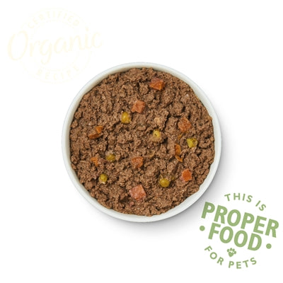 Lily's Kitchen Dog Organic Lamb Supper hondenvoer natvoer 11x150 gr