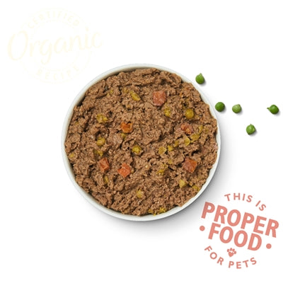 Lily's Kitchen Dog Organic Beef Supper hondenvoer natvoer 11x150 gr