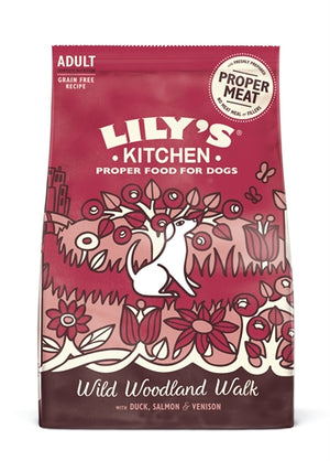 Lily's Kitchen Dog Adult Duck / Salmon / Venison hondenvoer droogvoer