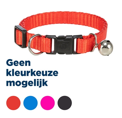 Trixie Halsband Kat Nylon Assorti halsbanden lijnen overig