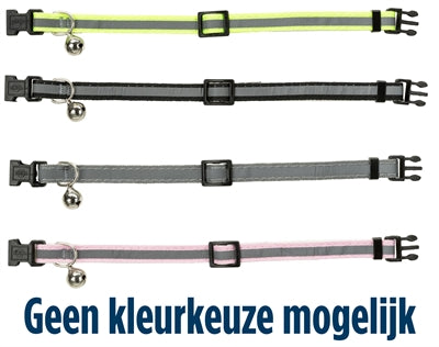 Trixie Junior Halsband Kat Kitten Reflecterend Assorti halsbanden lijnen nylon