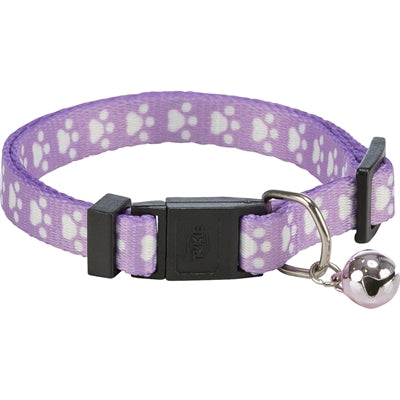 Trixie Halsband Kat Print Poot Elastisch Assorti halsbanden lijnen nylon