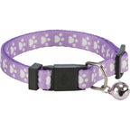 Trixie Halsband Kat Print Poot Elastisch Assorti halsbanden lijnen nylon