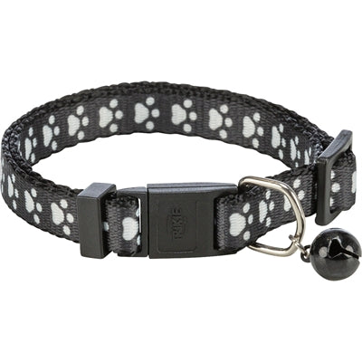 Trixie Halsband Kat Print Poot Elastisch Assorti halsbanden lijnen nylon